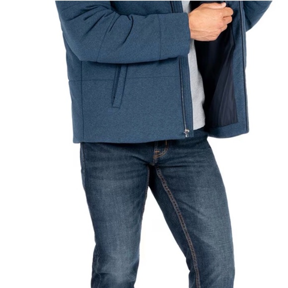 Soybu Other - Soybu Men's Teal Blue Puffer Zip Jacket
